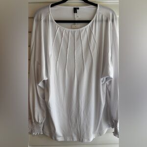 Elegant White Women's Top